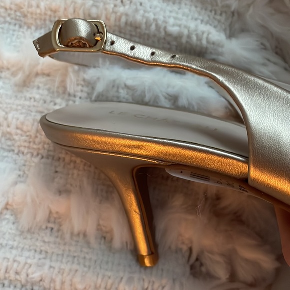 Dusty Gold Heels - Picture 3 of 5